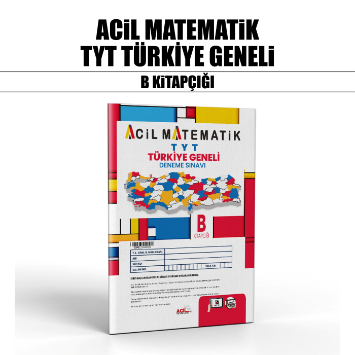 ACİL YAYIN TYT TÜRKİYE GENELİ SNV 3-B - 2025-26